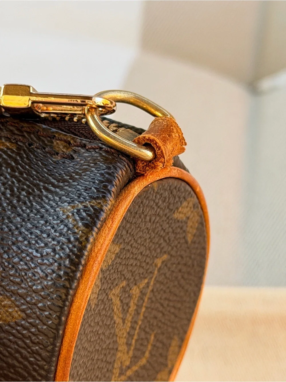 Louis Vuitton Baby Papillon 15 canvas and patina on Vachetta beautiful READ LIST